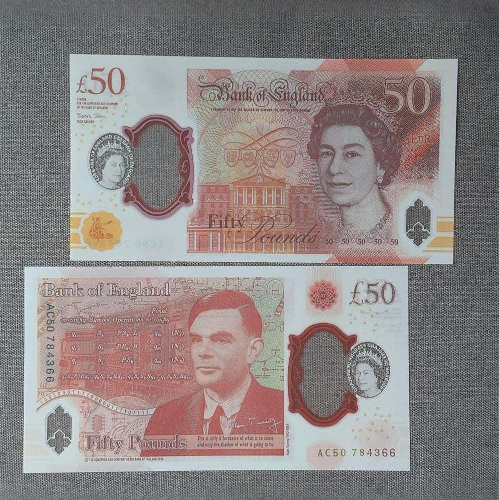 £50 Queen Prop Notes – Realistic Film & Photography Banknotes
