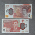 £50 Queen Prop Notes – Realistic Film & Photography Banknotes