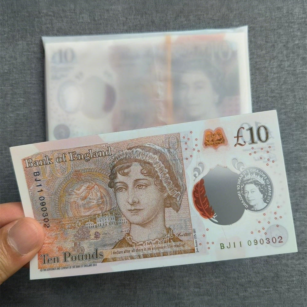 £10 Queen Prop Notes – Realistic Film & Photography Banknotes