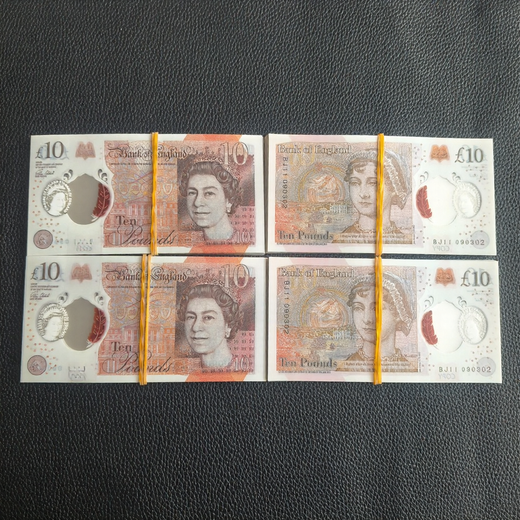 £10 Queen Prop Notes – Realistic Film & Photography Banknotes