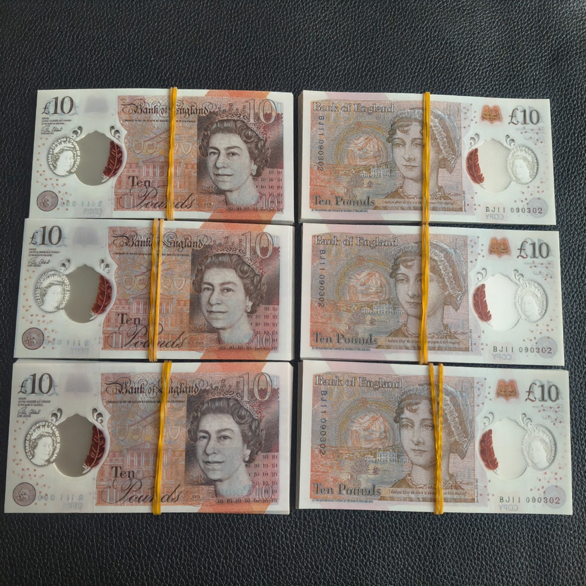 £10 Queen Prop Money – Realistic Film & Photography Banknotes