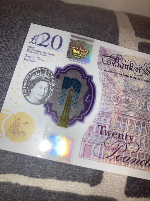 £20 Holographic Stickers – Realistic Film & Photography Prop Add-Ons