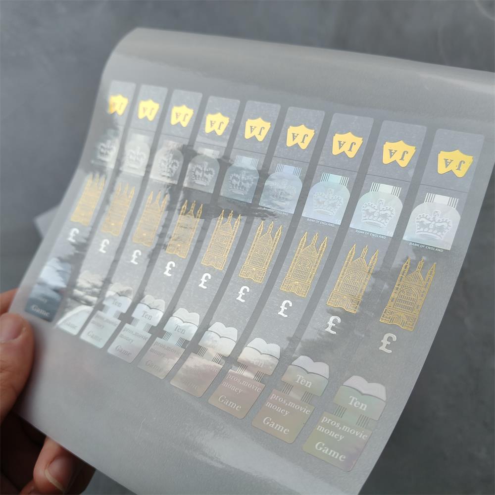£10 Holographic Stickers – Realistic Prop Money Add-On for Film & Content
