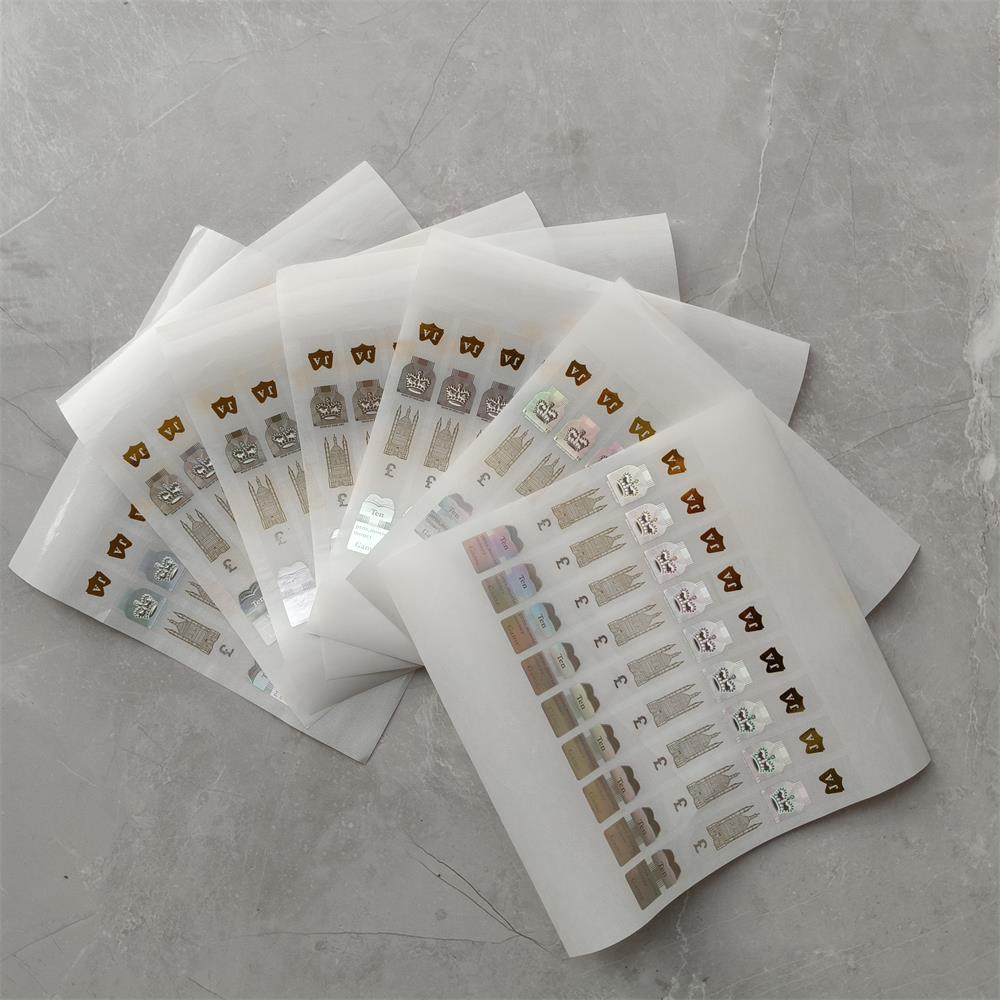£10 Holographic Stickers – Realistic Prop Money Add-On for Film & Content