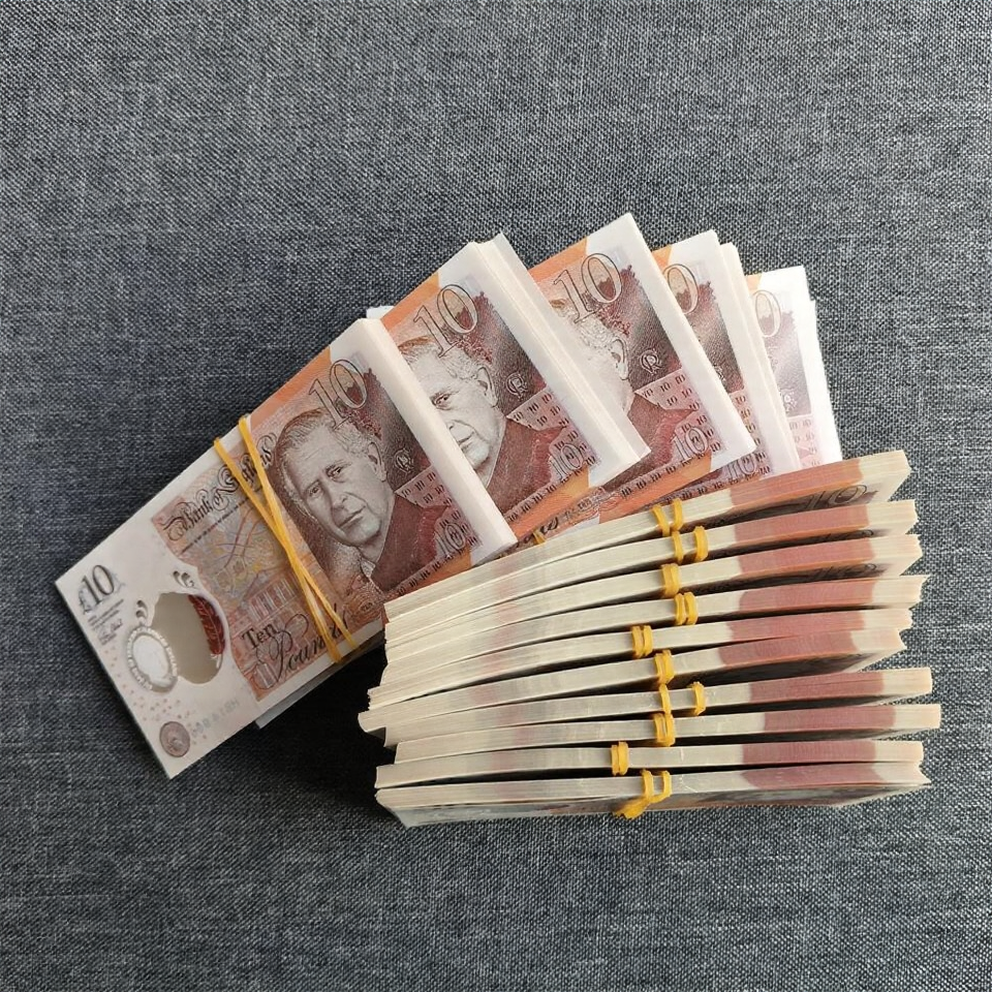 £10 King Prop Notes – Realistic Film & Photography Banknotes