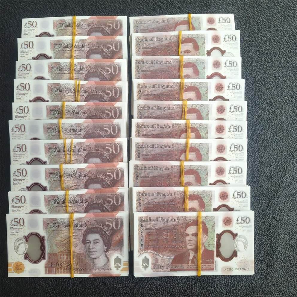 £50 Prop Money (UK) – Realistic Film & Photography Banknotes
