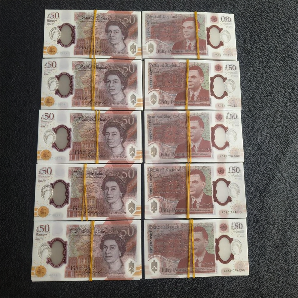 £50 Prop Money (UK) – Realistic Film & Photography Banknotes