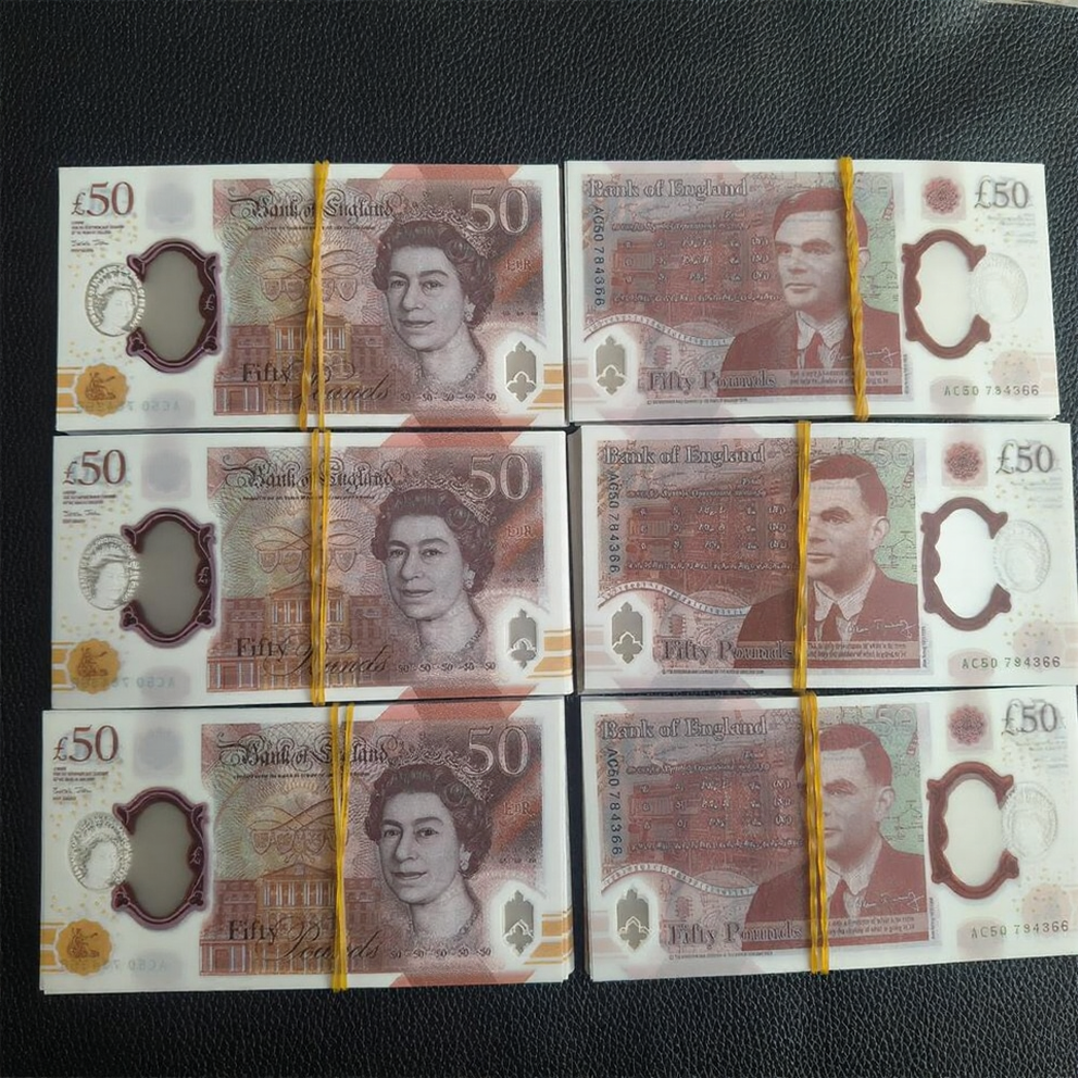 £50 Prop Money (UK) – Realistic Film & Photography Banknotes