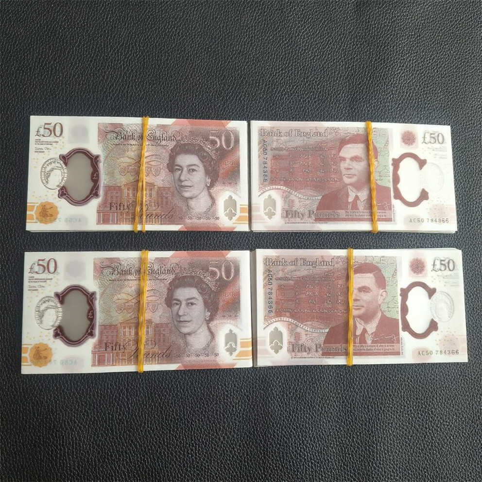 £50 Queen Prop Notes – Realistic Film & Photography Banknotes