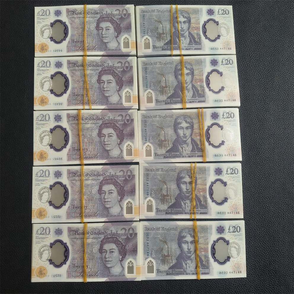 £20 Queen Prop Money – Realistic Film & Photography Banknotes