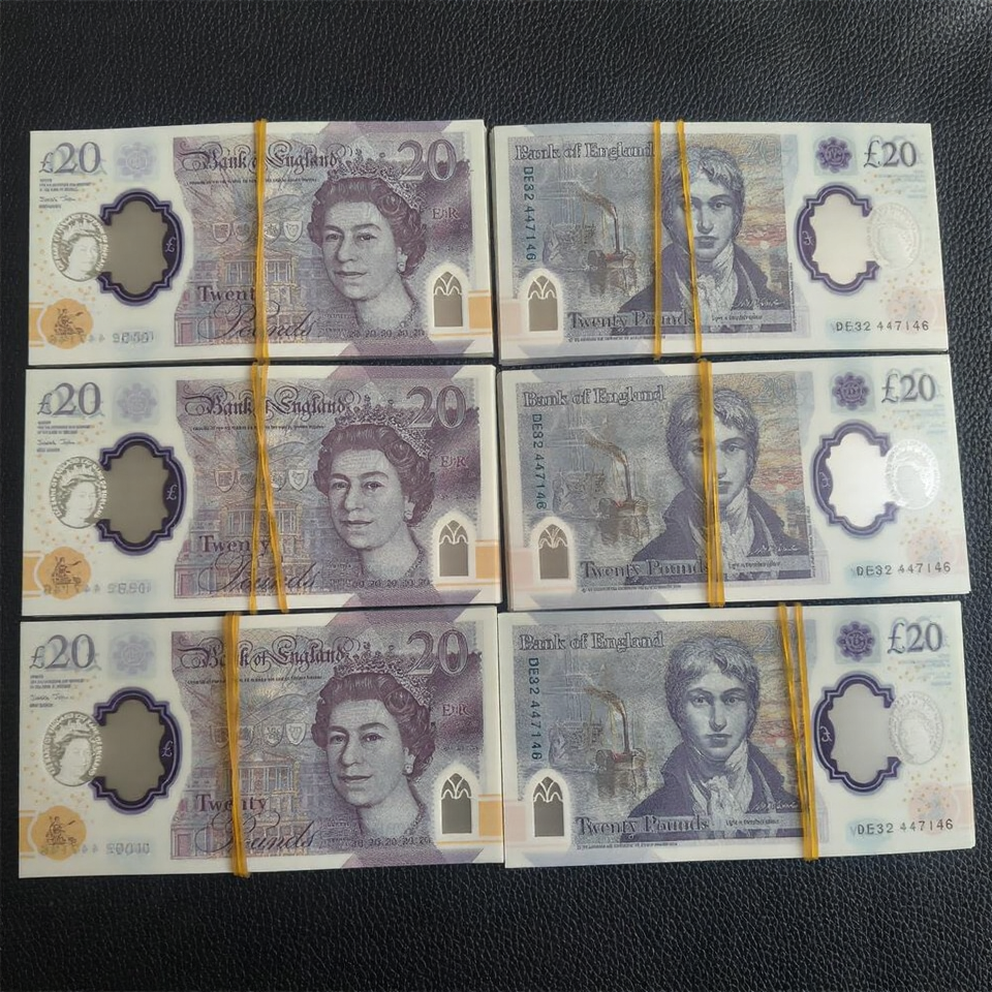£20 Queen Prop Money – Realistic Film & Photography Banknotes