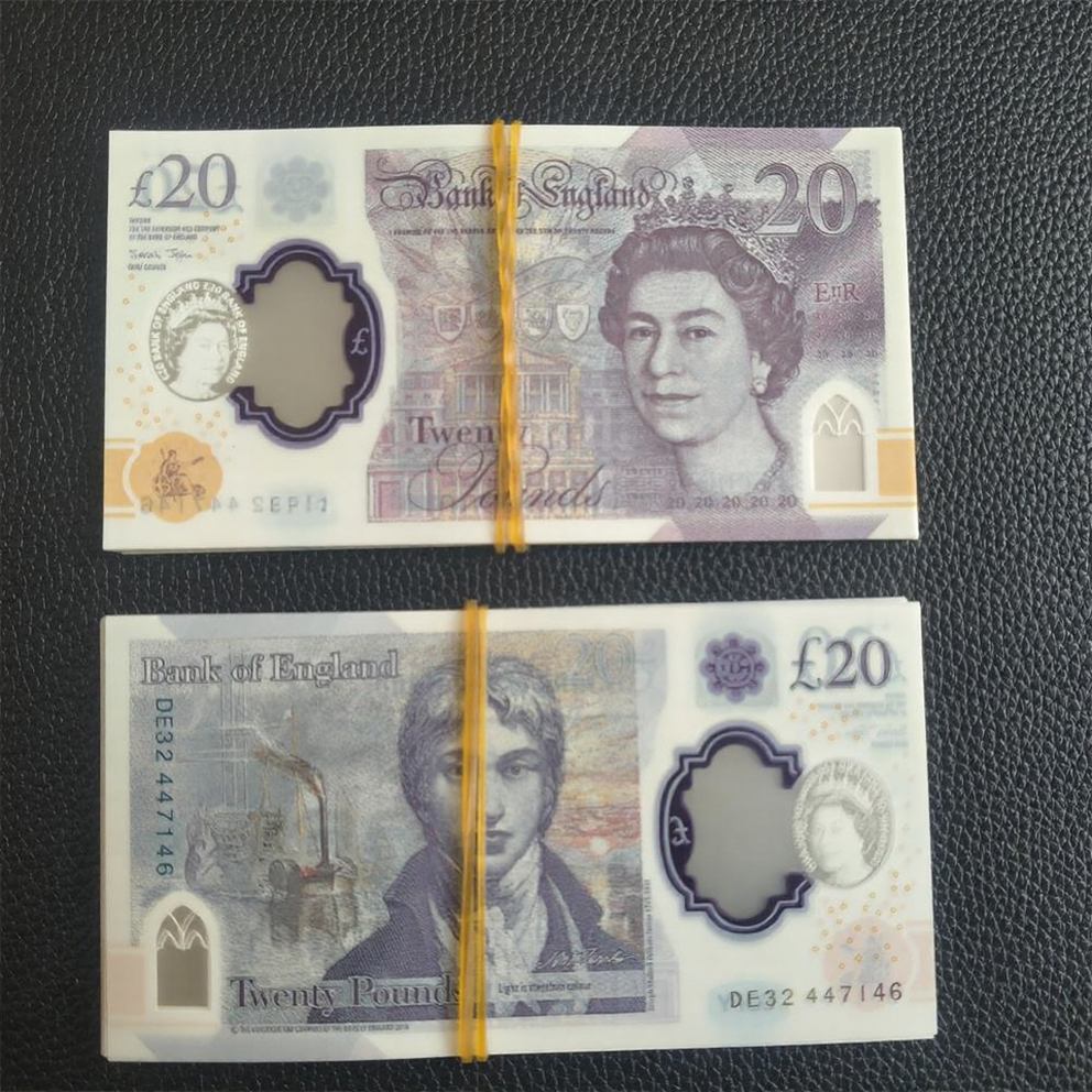£20 Queen Prop Money – Realistic Film & Photography Banknotes