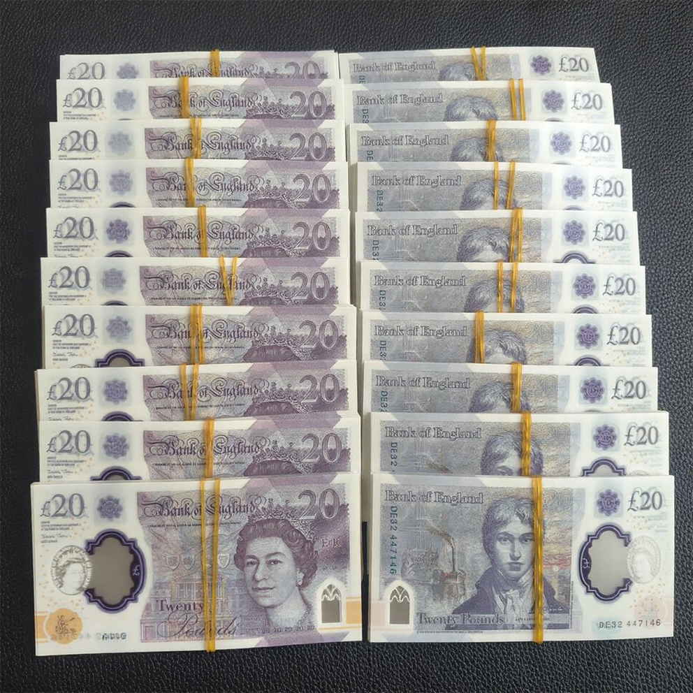 £20 Queen Prop Money – Realistic Film & Photography Banknotes