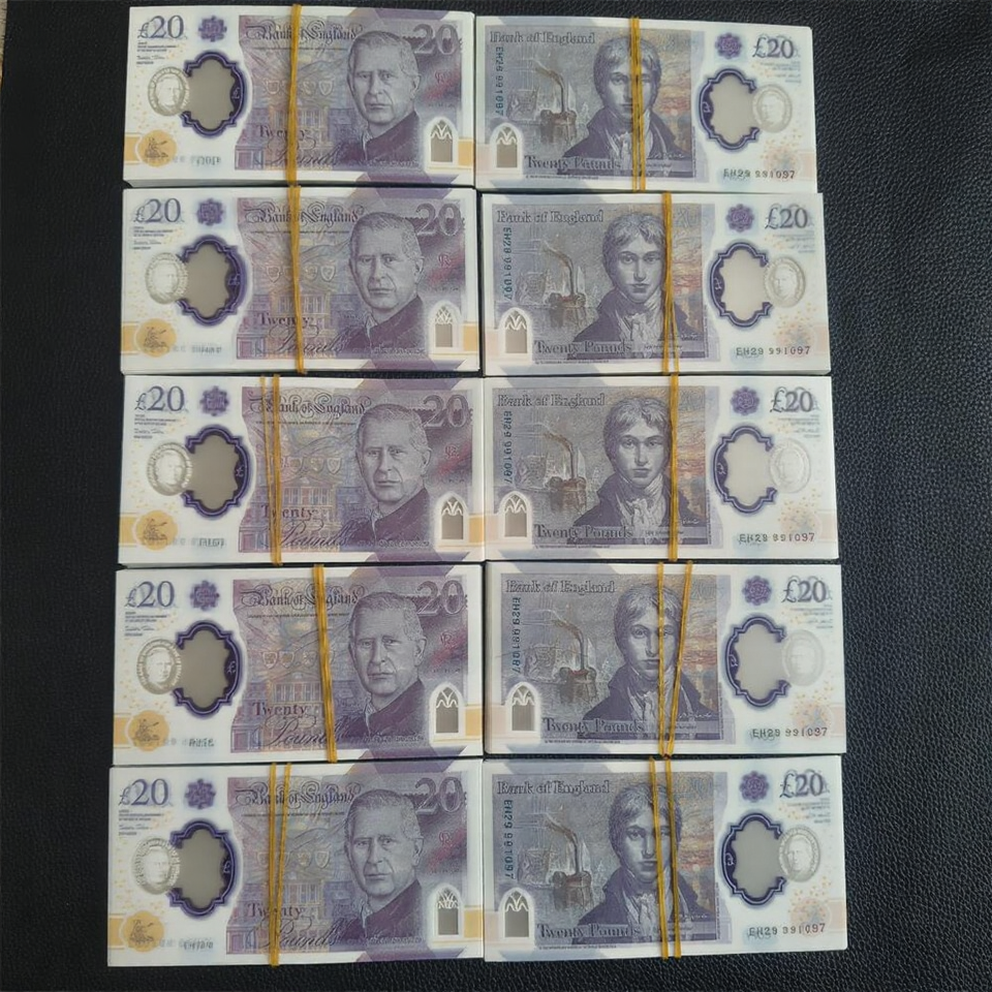 £20 Prop Money (King Design) – Realistic Film & Photography Banknotes