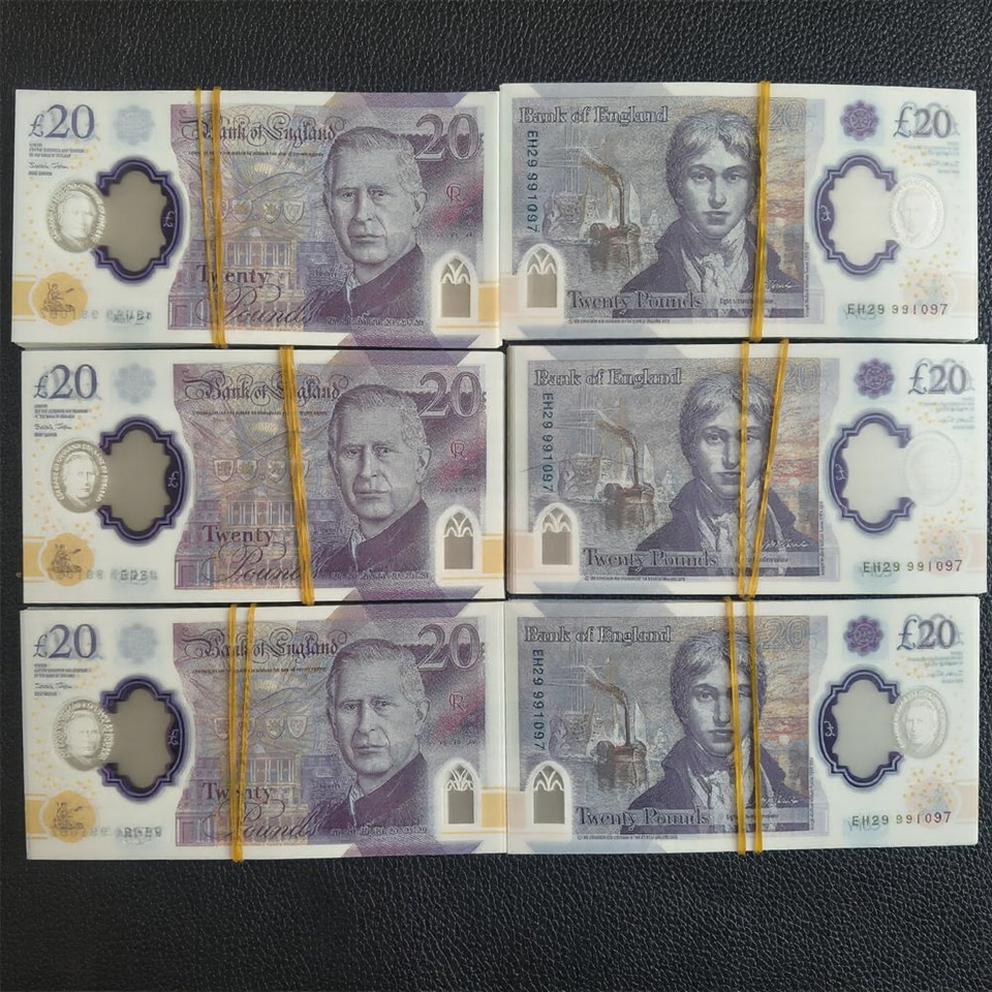 £20 Prop Money (King Design) – Realistic Film & Photography Banknotes