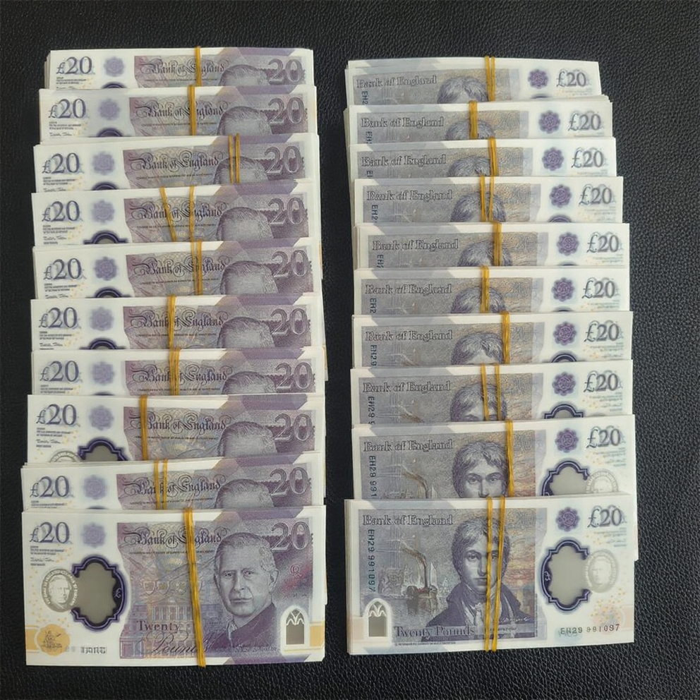 £20 Prop Money (King Design) – Realistic Film & Photography Banknotes