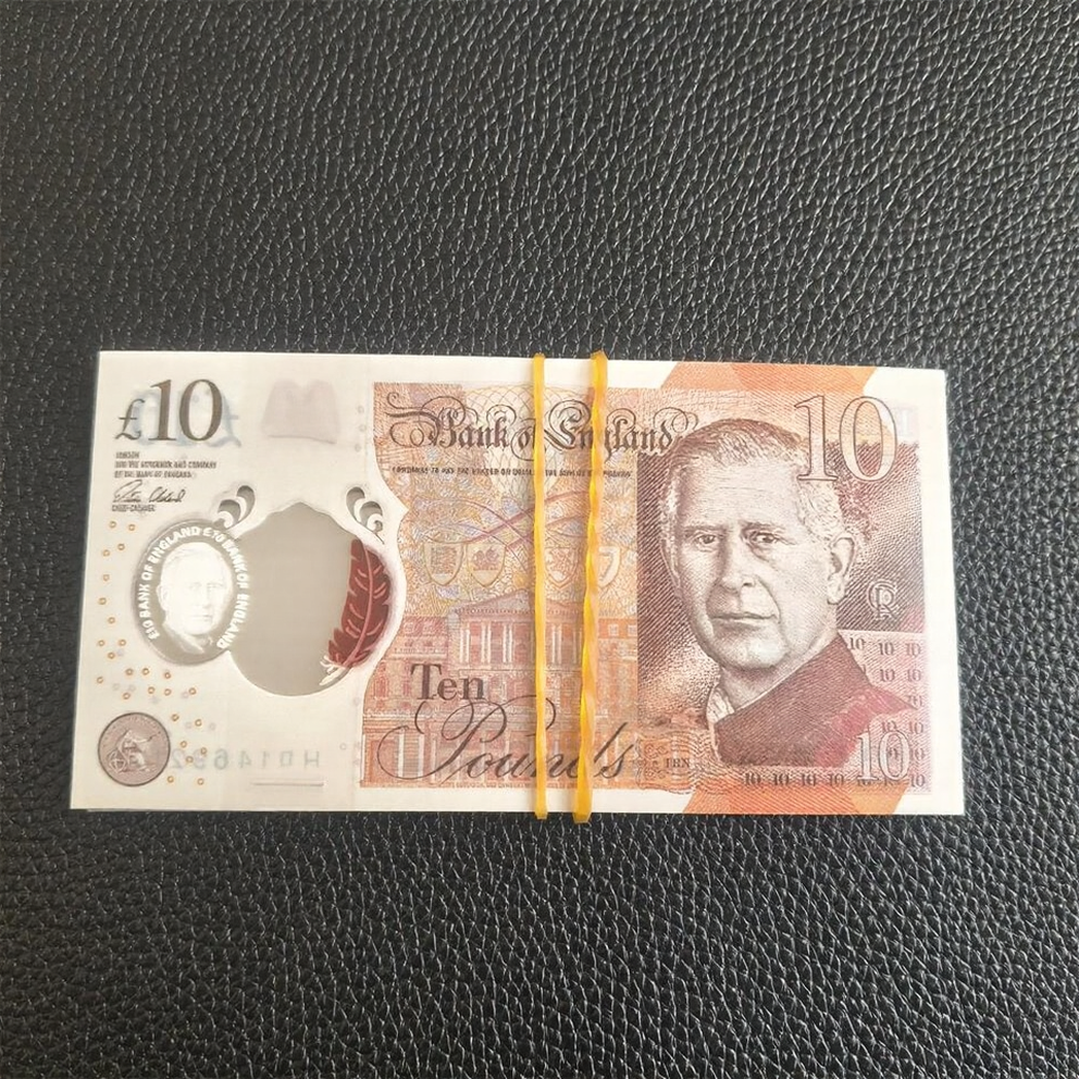 £10 King Prop Money – Realistic Film & Photography Banknotes