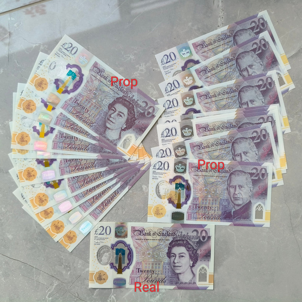 £20 Holographic Stickers – Realistic Film & Photography Prop Add-Ons