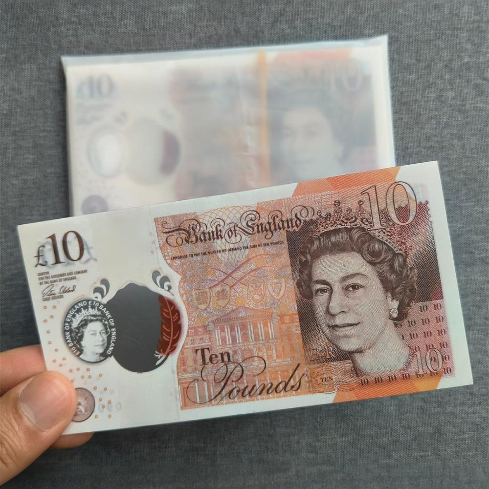 £10 Queen Prop Money – Realistic Film & Photography Banknotes