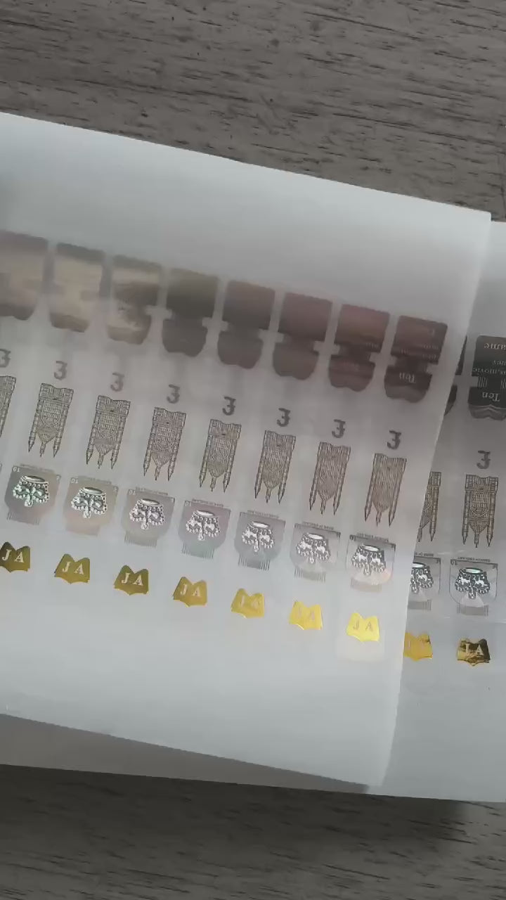 £10 Holographic Stickers – Realistic Prop Money Add-On for Film & Content